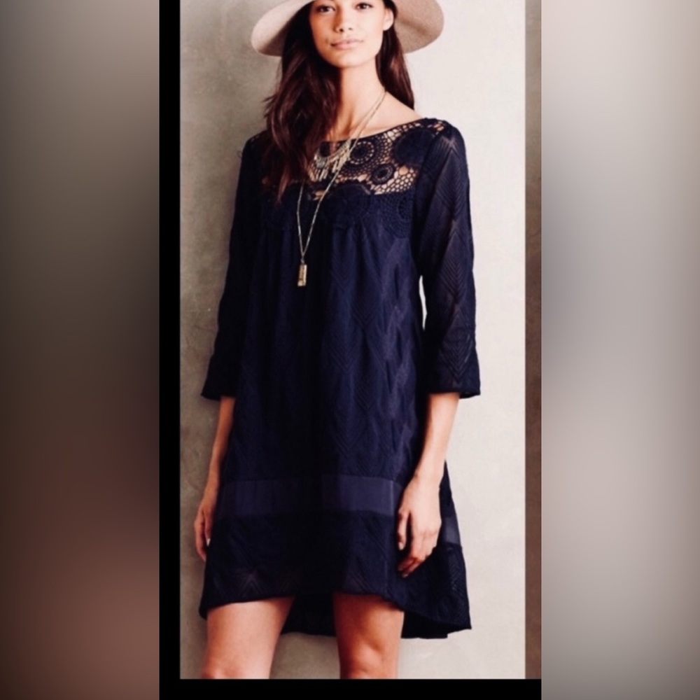 Holding Horses Dress @Anthropologie - Navy